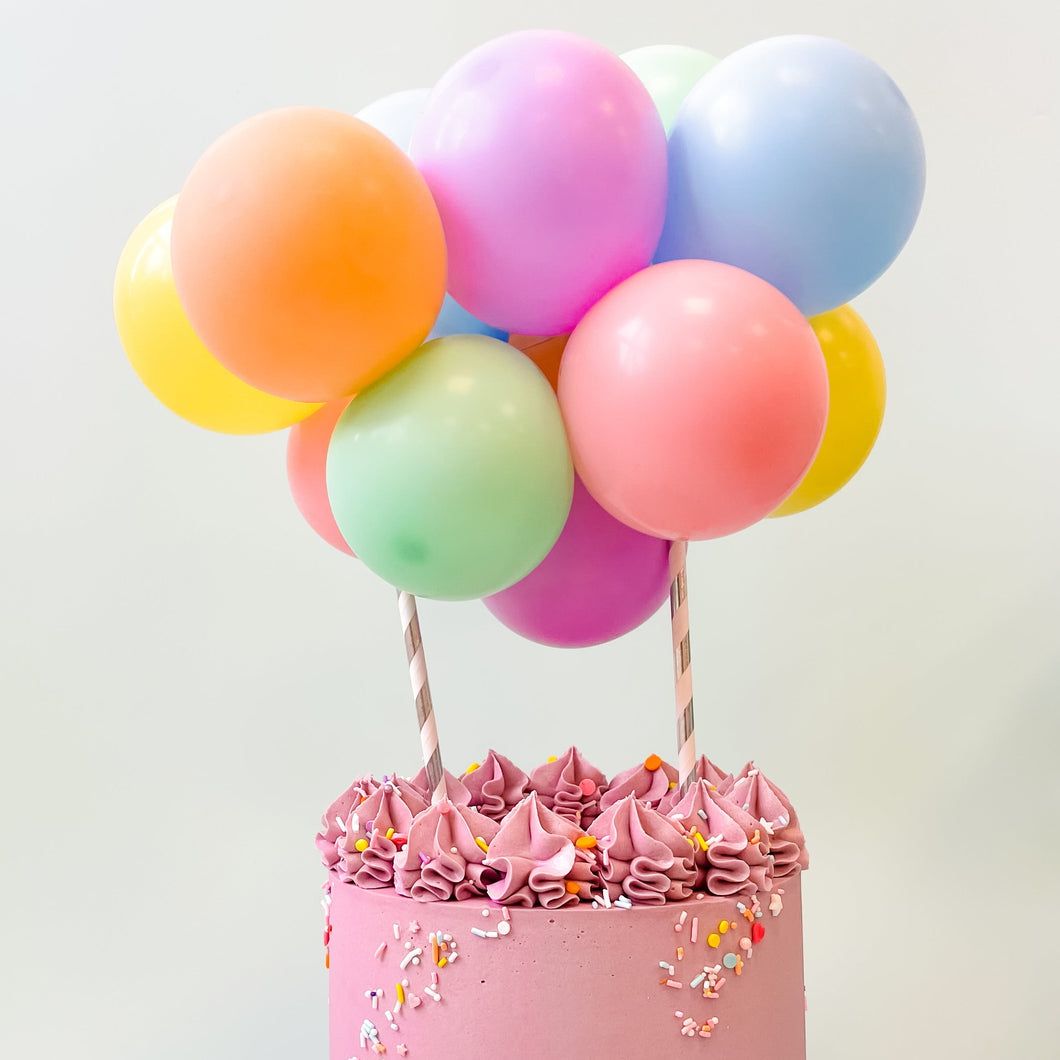 Balloon Cake Kit- Pastels
