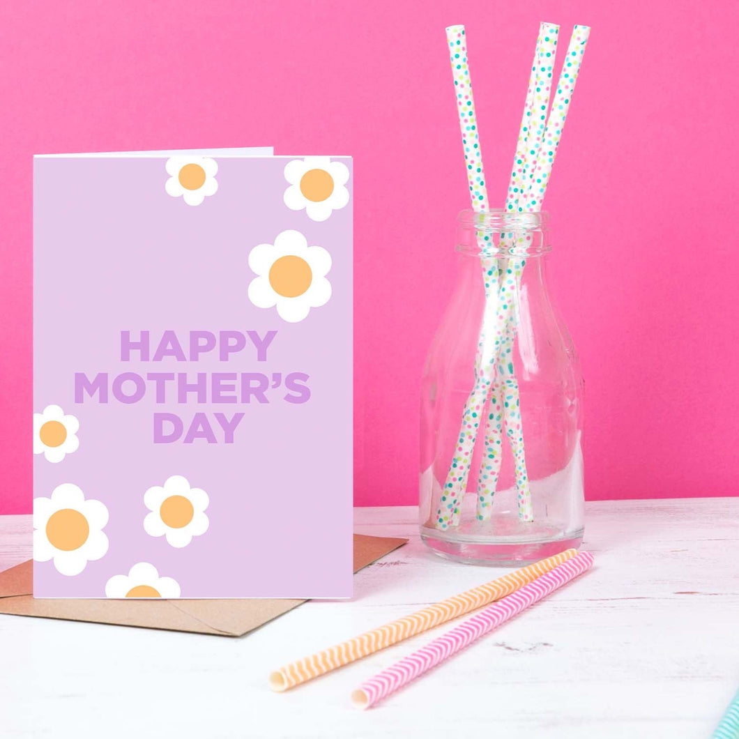 Happy Mother's Day Bold Daisy Card