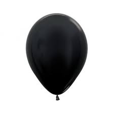 Mini Black Balloons (pack of 10)