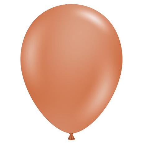 Mini Burnt Orange Balloons (pack of 10)