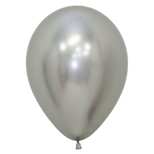 Mini Silver Balloons (pack of 10)